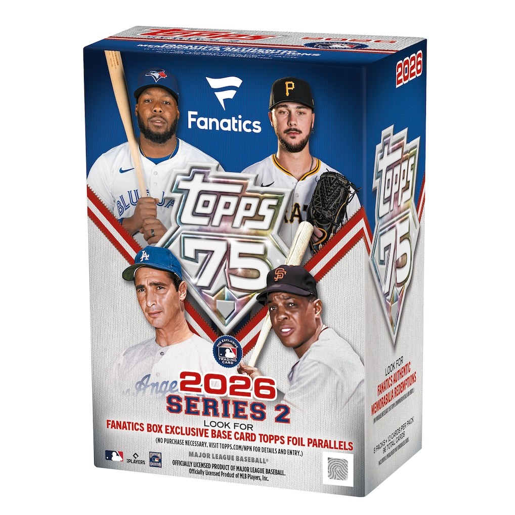 2026 Topps Series 2 Fanatics Exclusive Value Box NEW FREESHIP