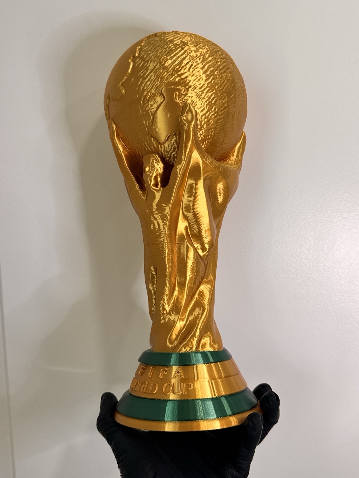 14.5” World Cup Trophy Replica Gold Soccer Cup 3D Printed TikTok 2026 Champions