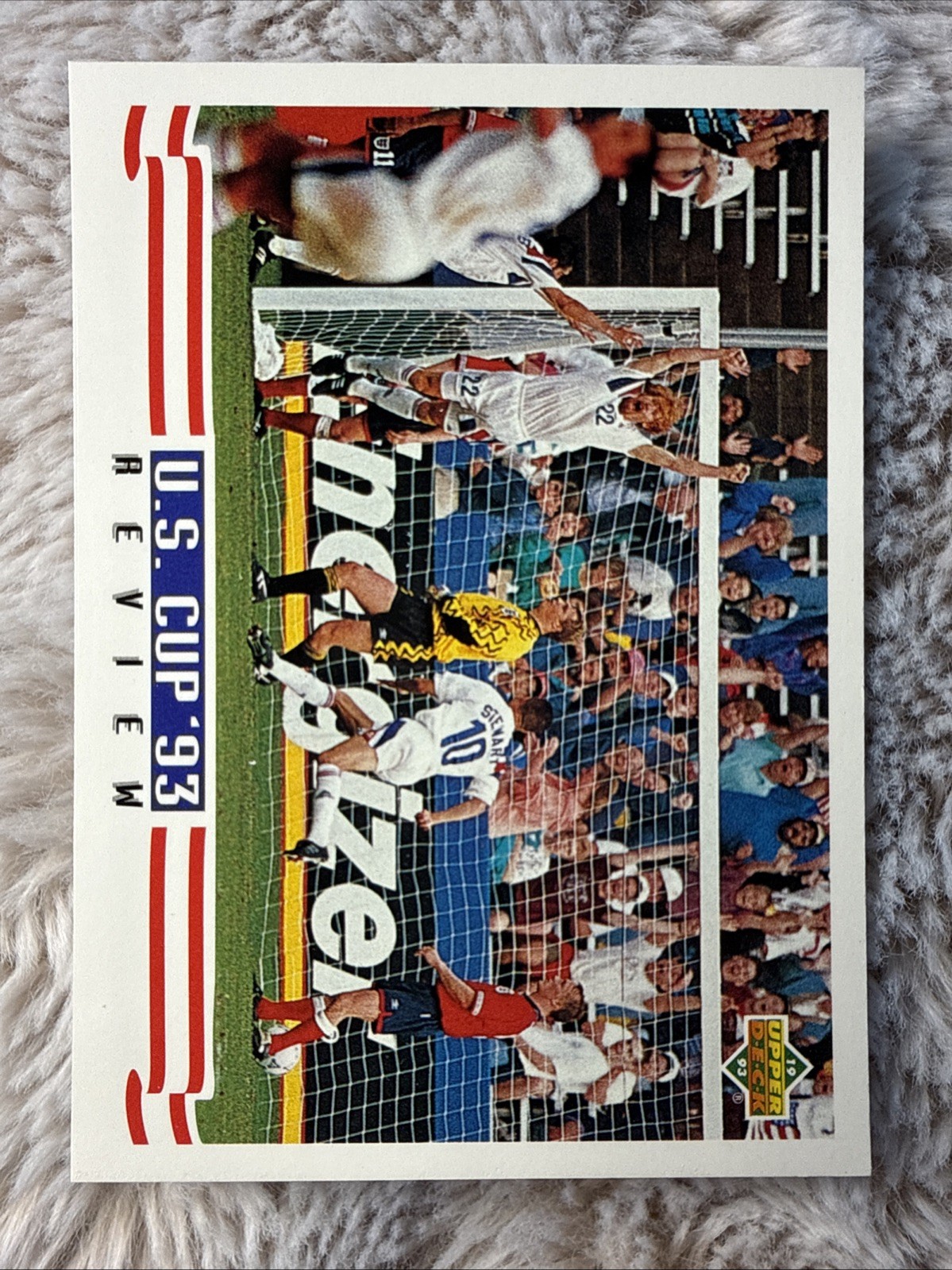 1993 Upper Deck World Cup 94 Preview English/Spanish – Alexi Lalas🇺🇸