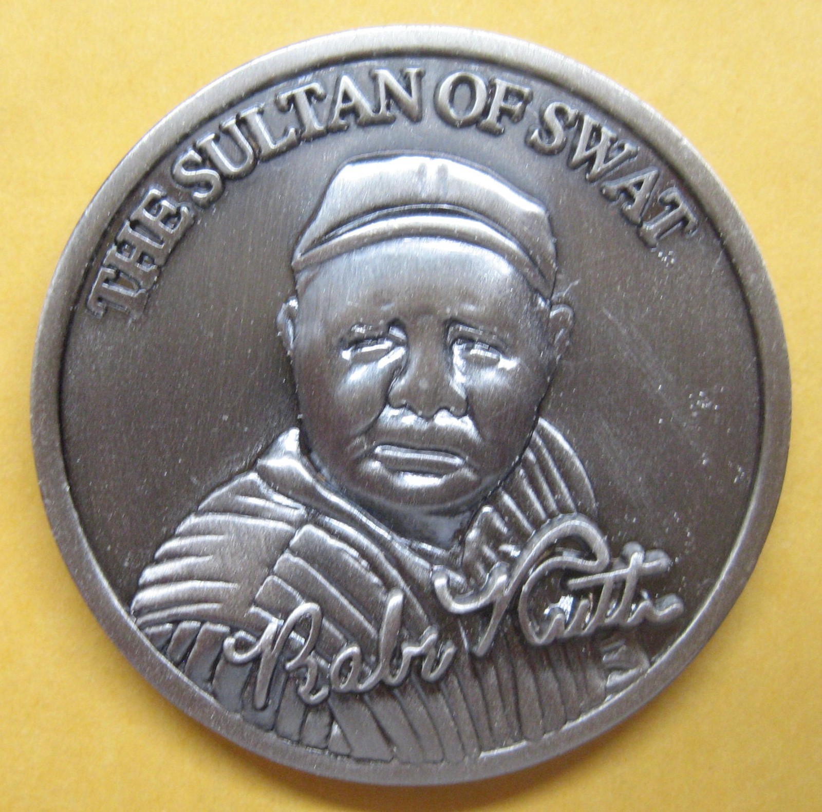 Babe Ruth The Sultan of Swat coin #1 Vintage Buyer Memory Lane Inc.
