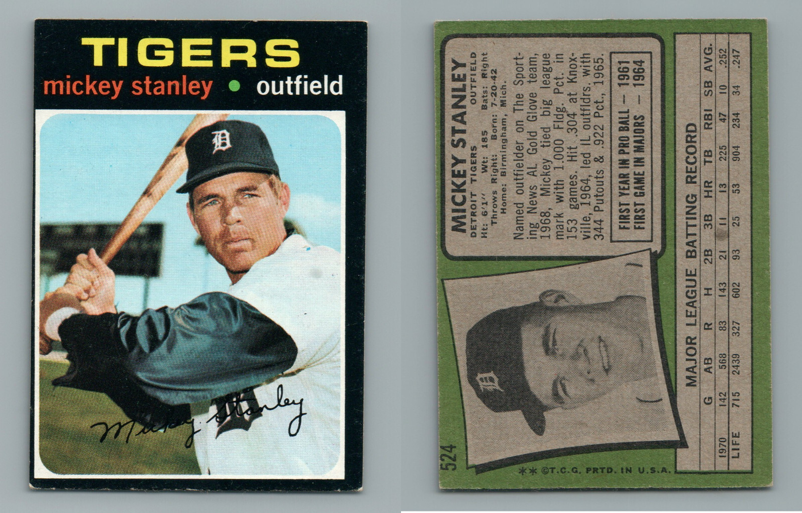 1971 Topps Singles ( You Pick ) Series 5 & 6 ( # 524-752 ) High Numbers !