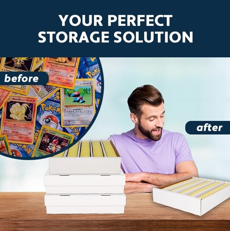 BCW 5000 Count Corrugated Cardboard Super Monster Box Sport Trading Card Storage