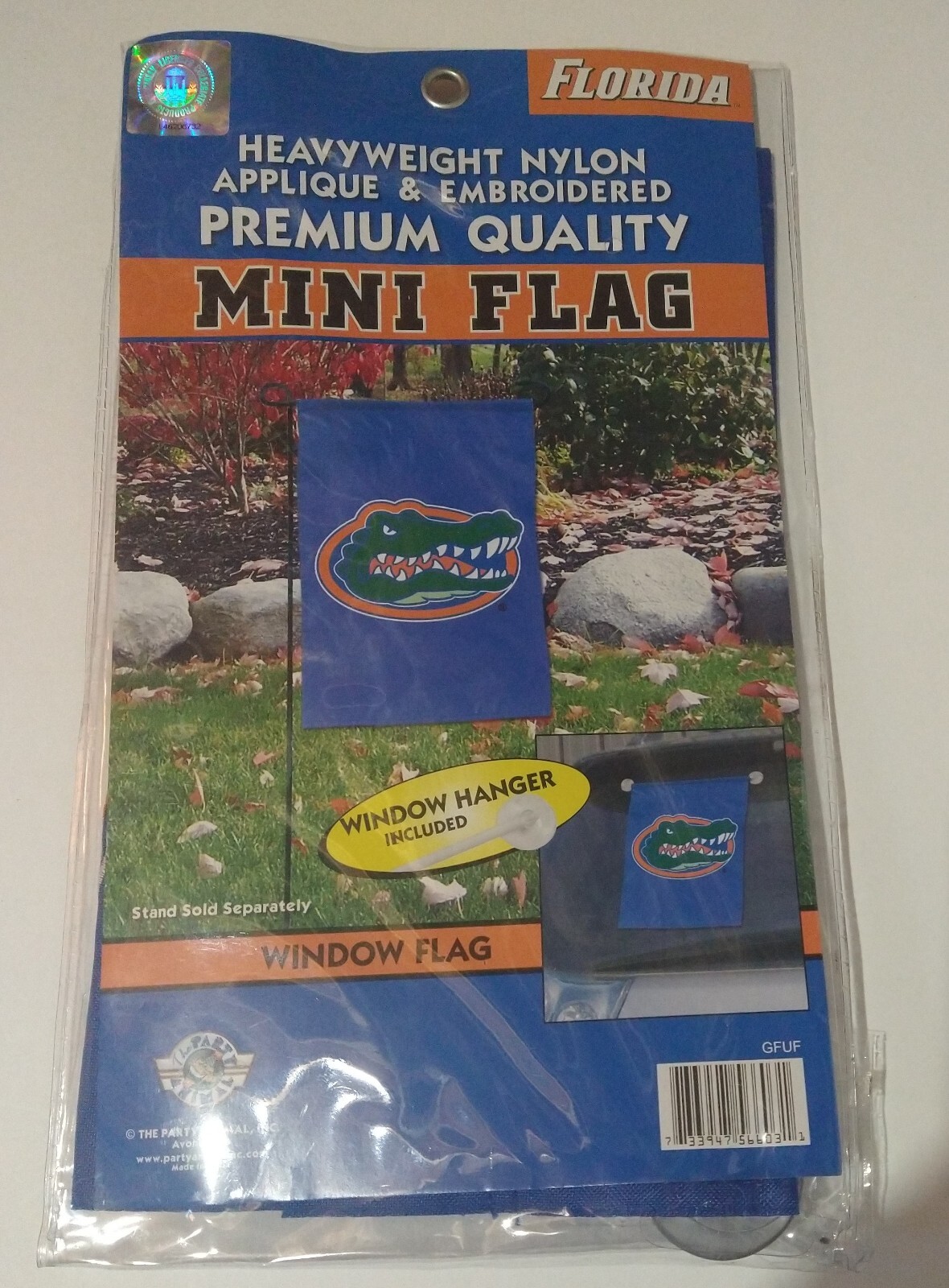 FLORIDA GATORS NCAA PREMIUM MINI GARDEN FLAG 15 X 10.5 New In Package 🐊🐊🐊🐊🐊