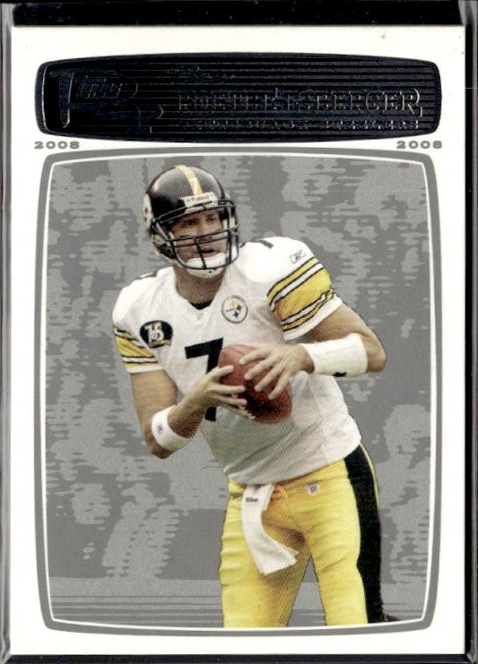 2008 Topps Rookie Progression Ben Roethlisberger #58 Silver /299 Steelers