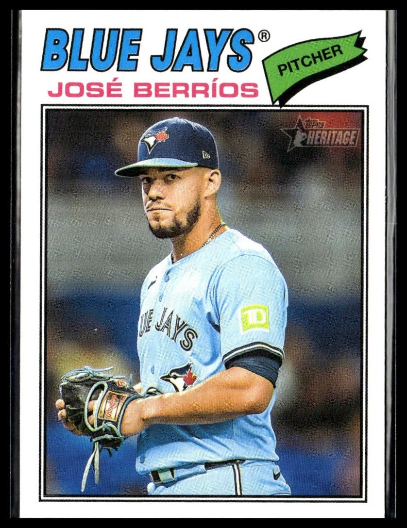 2026 Topps Heritage 56 Jose Berrios Toronto Blue Jays Short Print SP