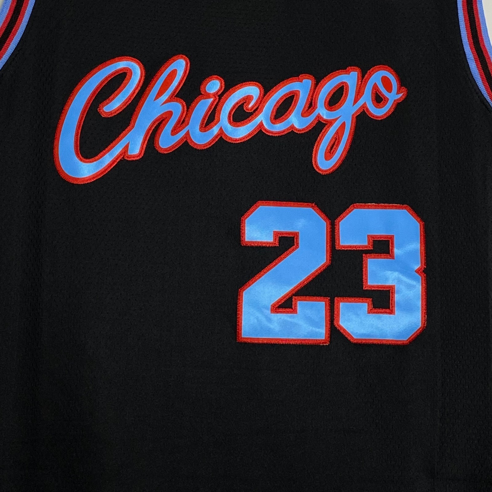 Michael Jordan #23 New Black Embroidered Jersey S/M/L/XL/2XL