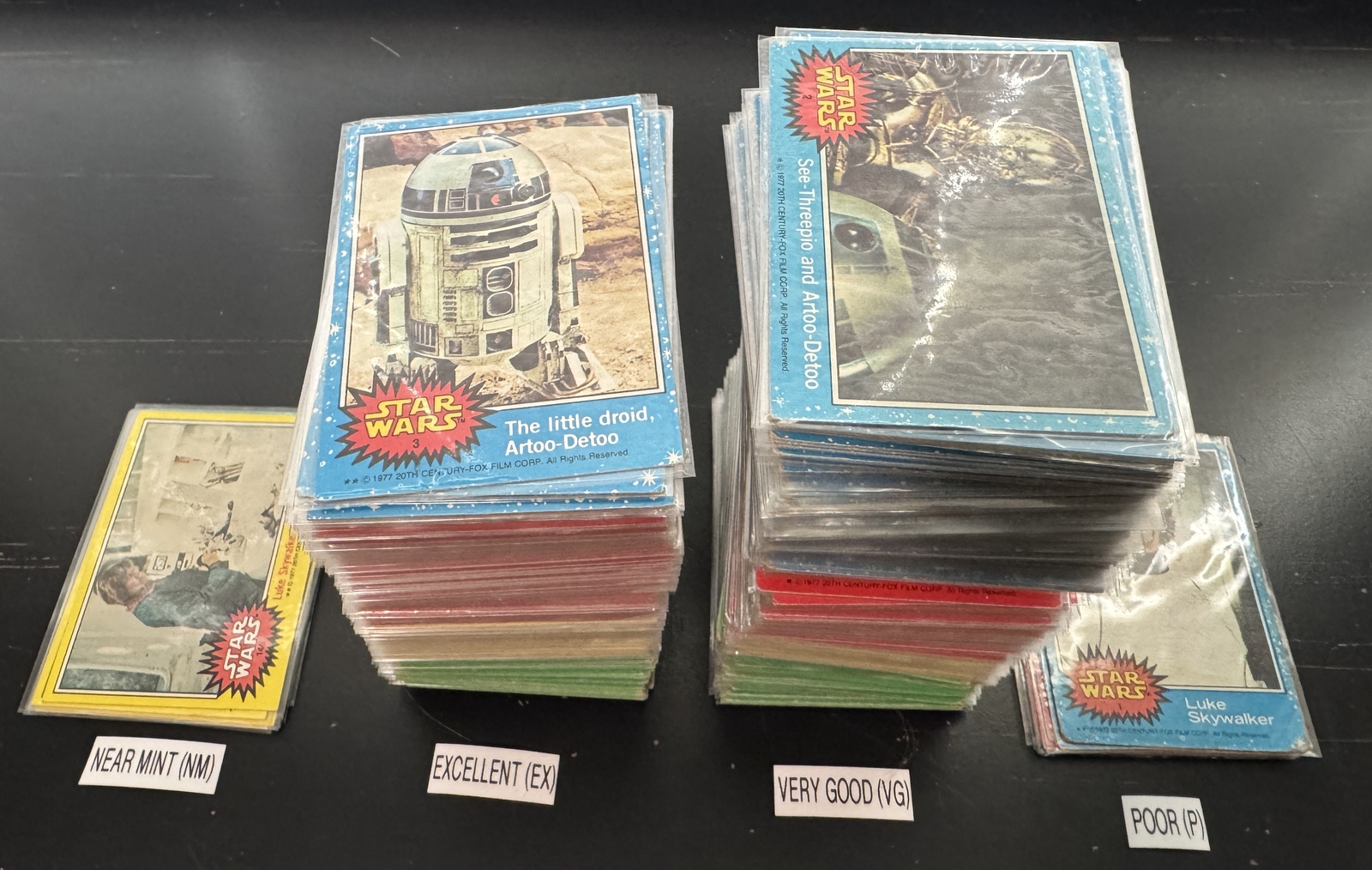 1977 Topps Star Wars Cards 133-264 (P-NM) – You Pick – Complete Your Set