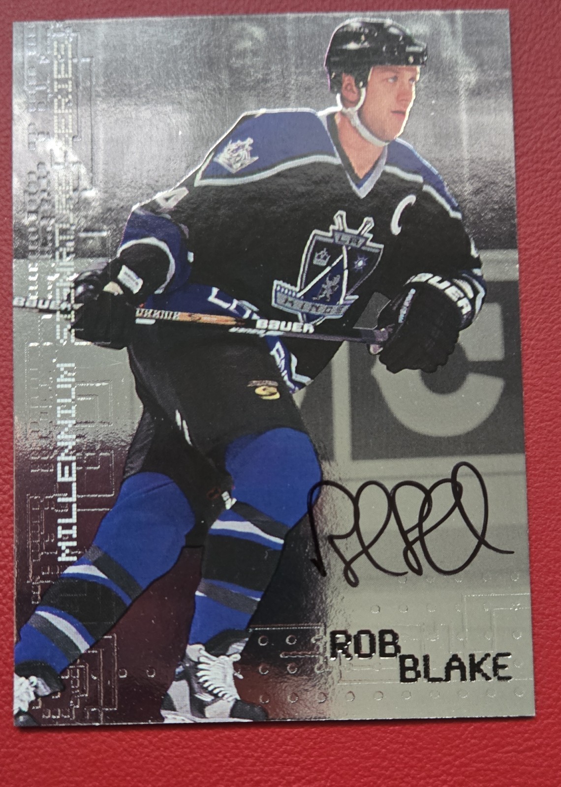 1999-00 In the Game Be A Player Millennium Signature Series – Rob Blake #118…