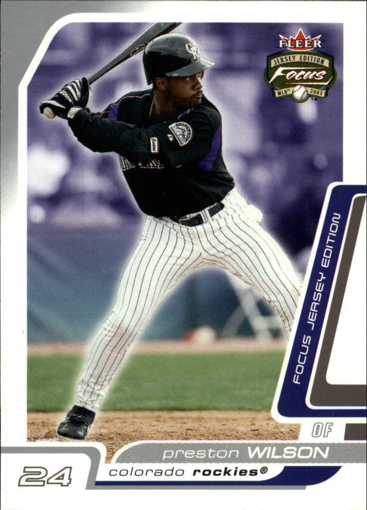 B1722- 2003 Fleer Focus JE BB #s 1-190 +Inserts -You Pick- 15+ FREE US SHIP