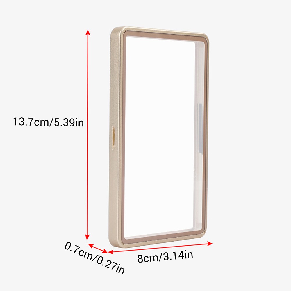1-10PCS Magnetic Slab Case Protector For BGS Graded Cards Stackable Metal Bumper