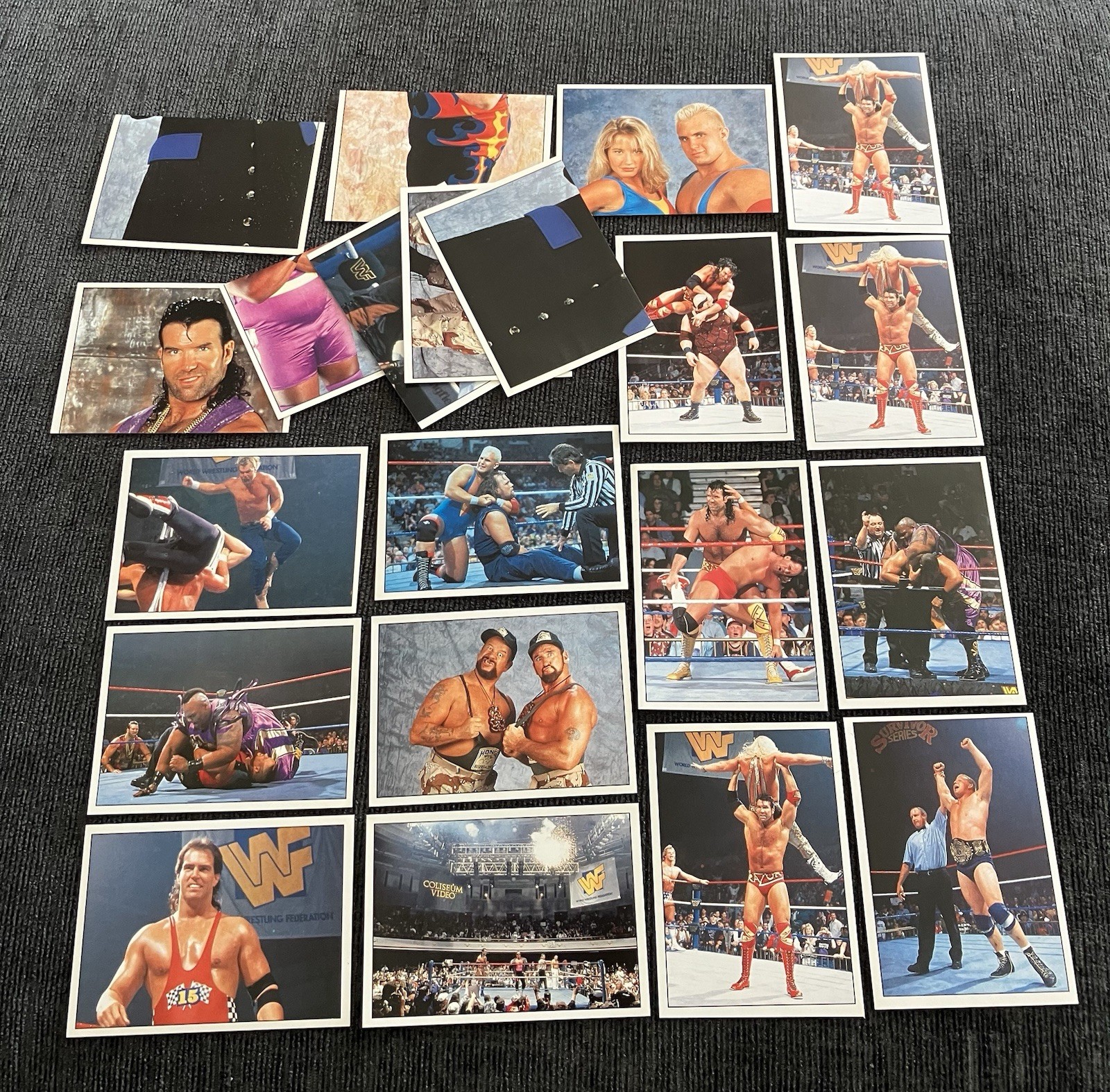 Wwf Panini Mixed Sticker Bundle X21