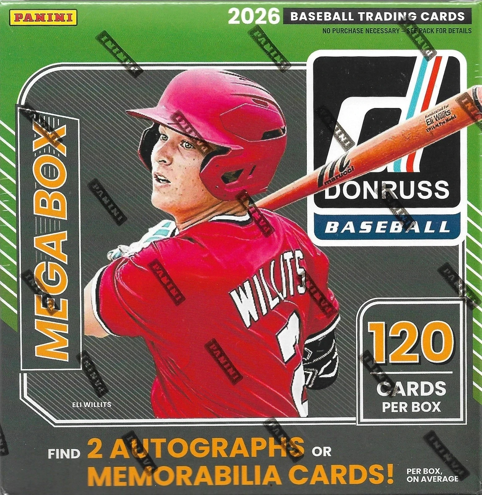 2026 Panini Donruss Baseball Factory Sealed Mega Box