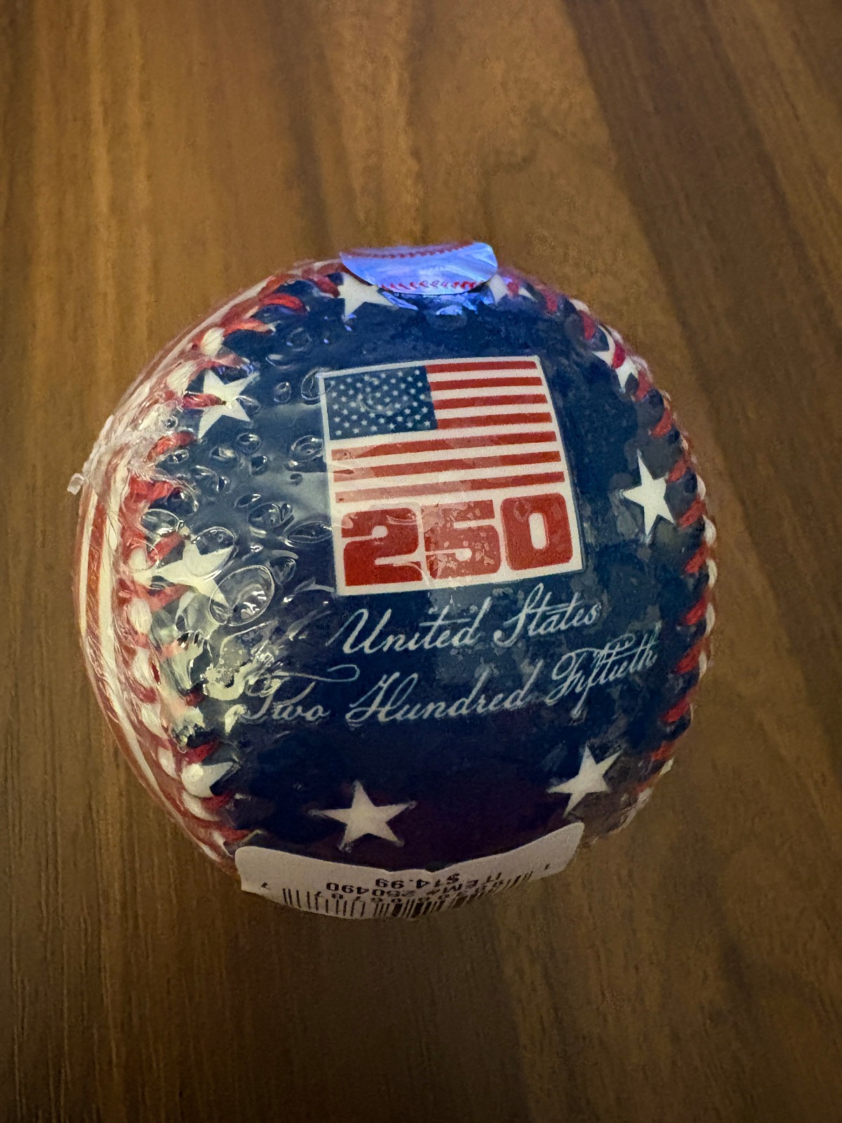 2026 Phillies Baseball America’s 250th Birthday Commemorative Rawlings Baseball