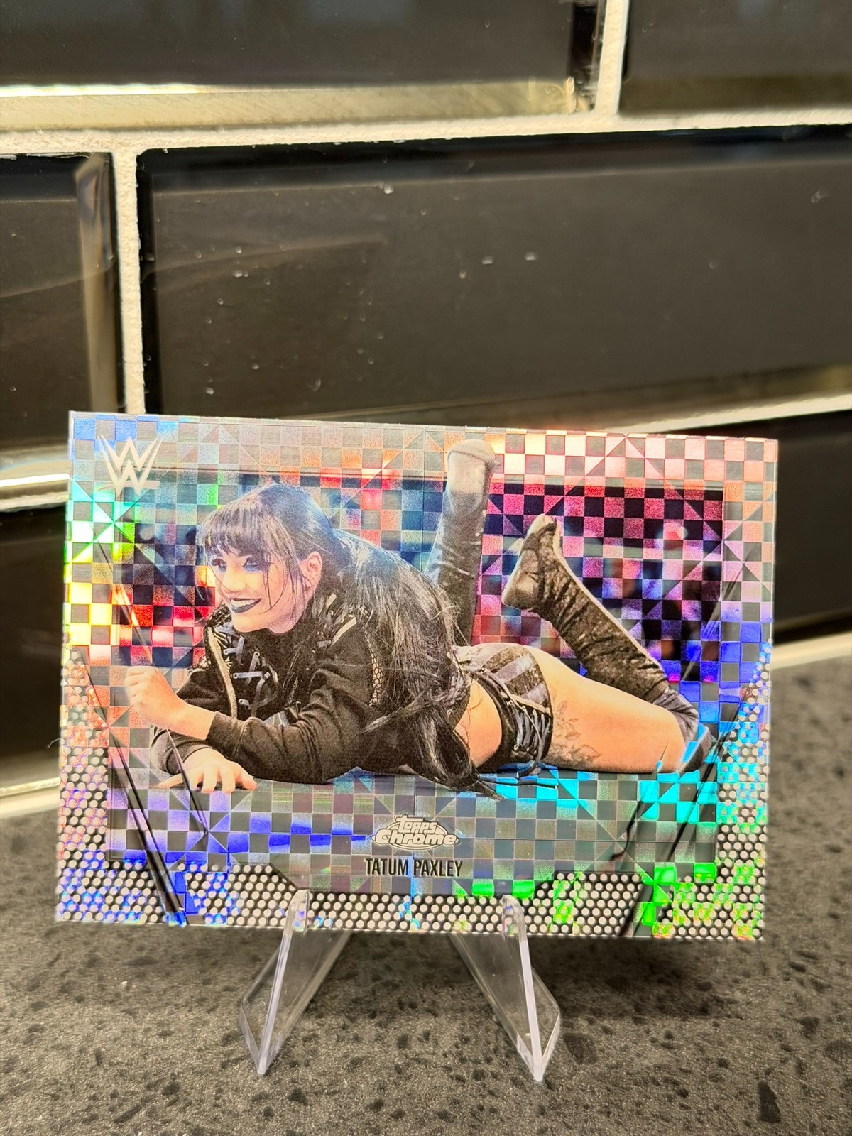 2026 WWE Topps Chrome X-Fractor #191 Tatum Paxley, NXT