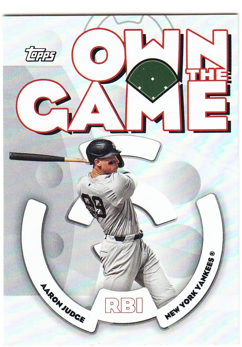2024 Topps Archives Insert 2006 Own the Game AARON JUDGE #1 Yankees