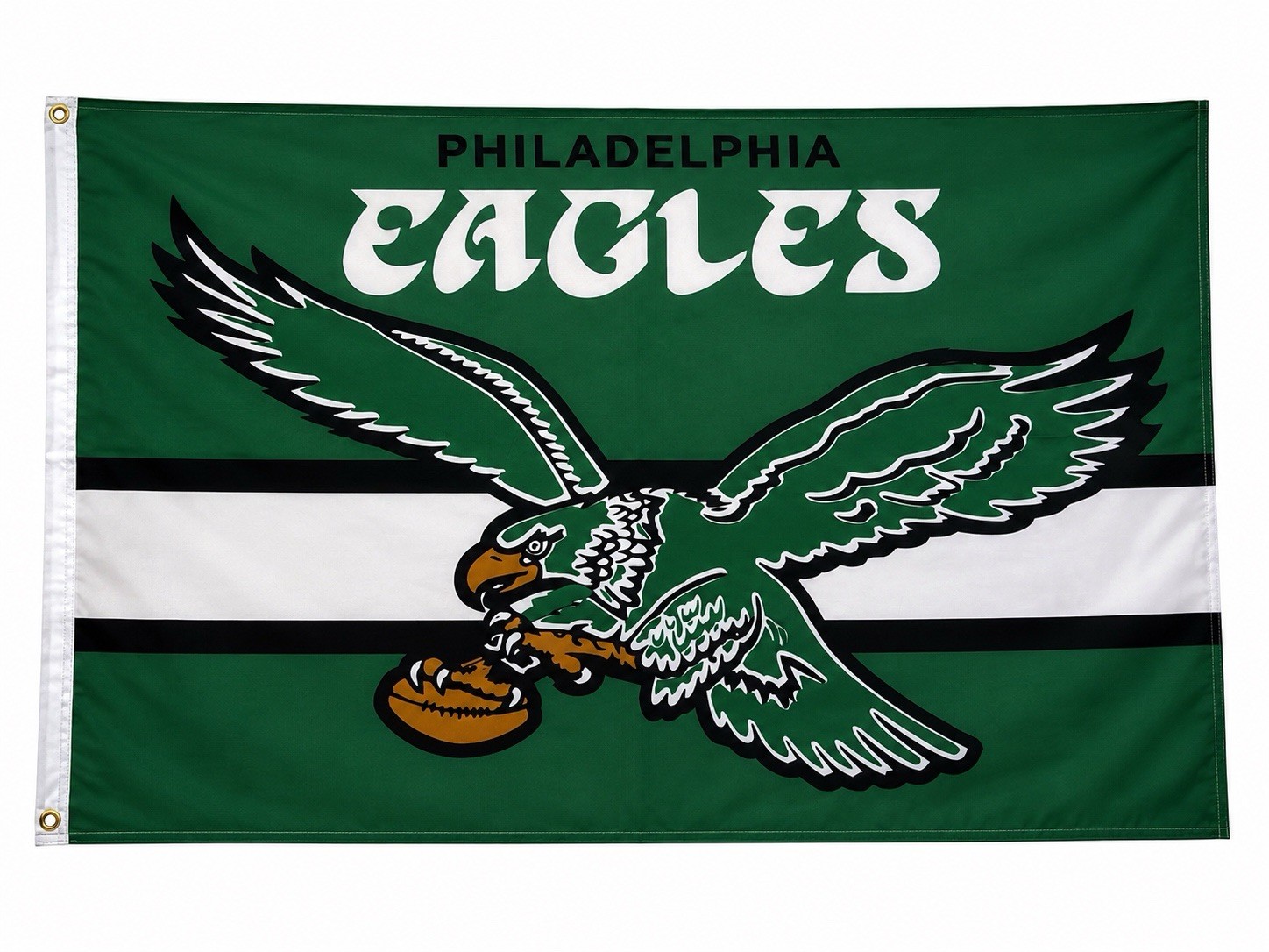 Philadelphia Eagles Vintage Throwback Flag 3×5 Banner Football Fan Decor