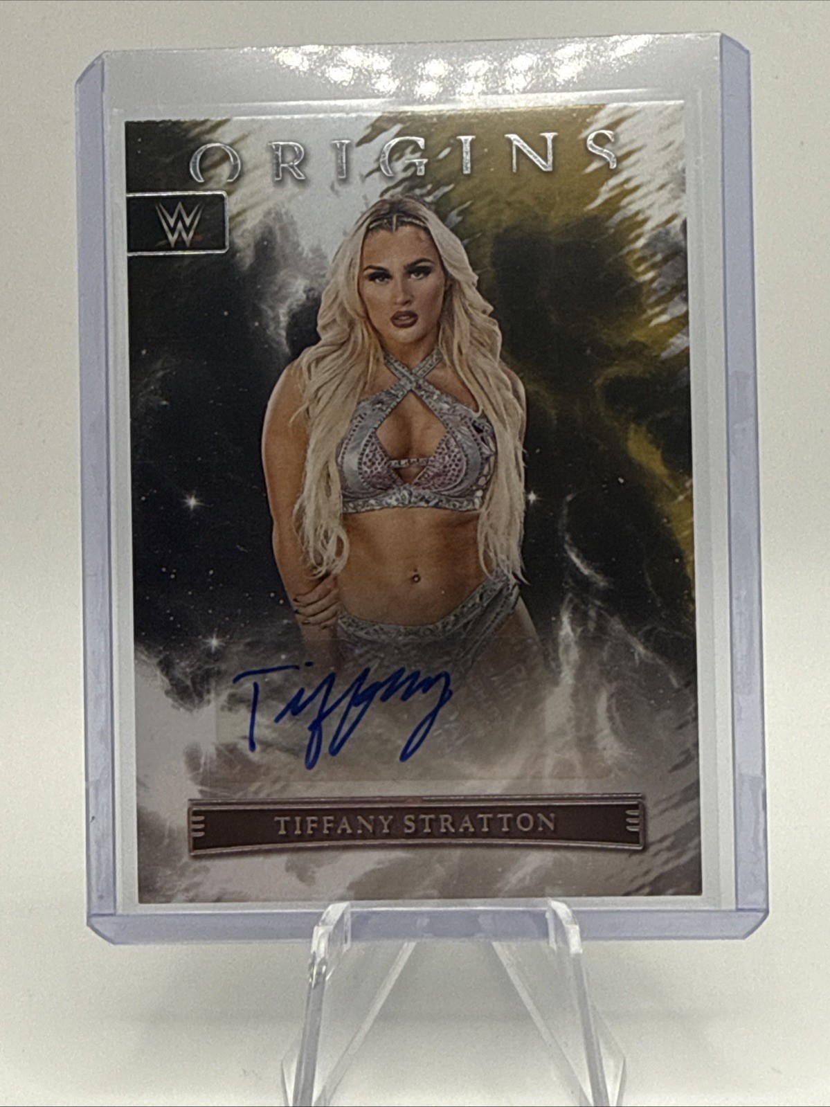 2023 PANINI CHRONICLES WWE #OA-TST TIFFANY STRATTON ORIGINS AUTO