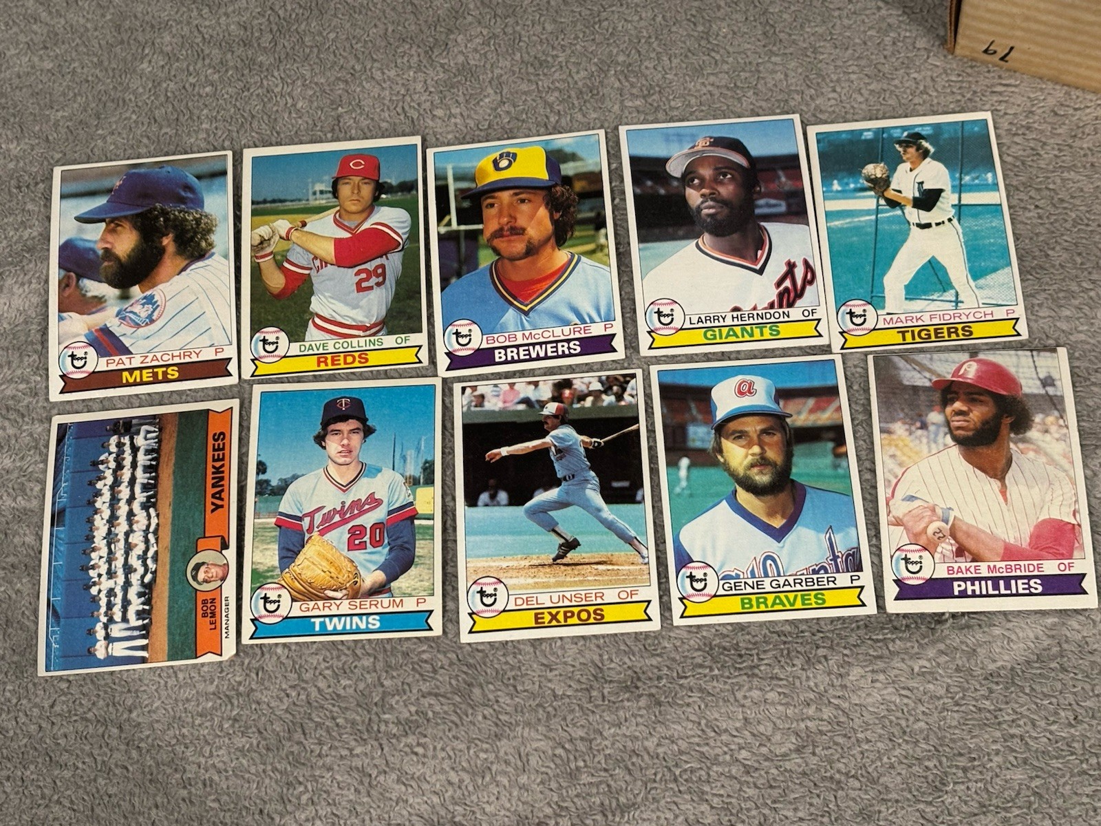 1979 Topps Baseball U-Pick 526-700 VGEX+