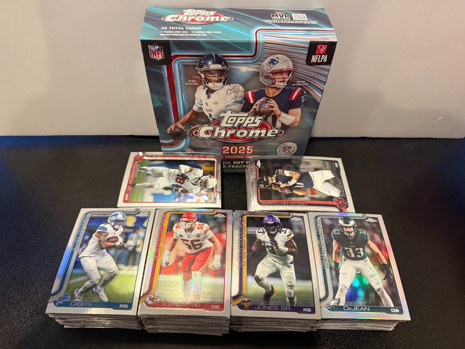 2025 Topps Chrome Football Base Singles #1-300 Complete Your Set~ Pick Your Card