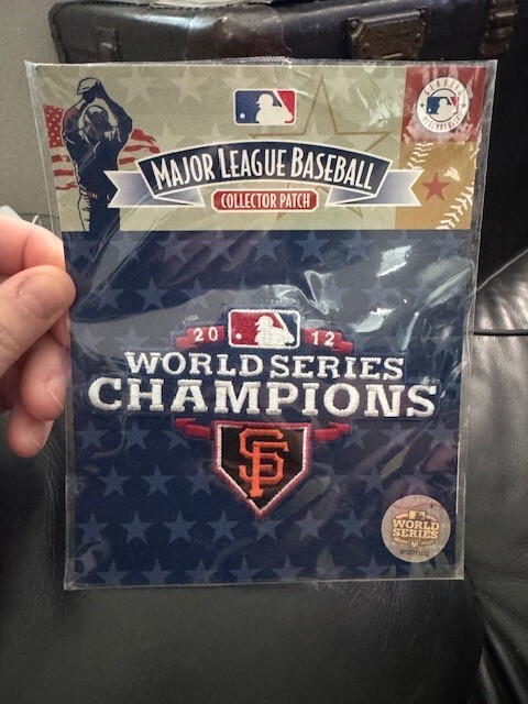 The Emblem Source 2012 World Series Champions SF Giants Patch New!!!
