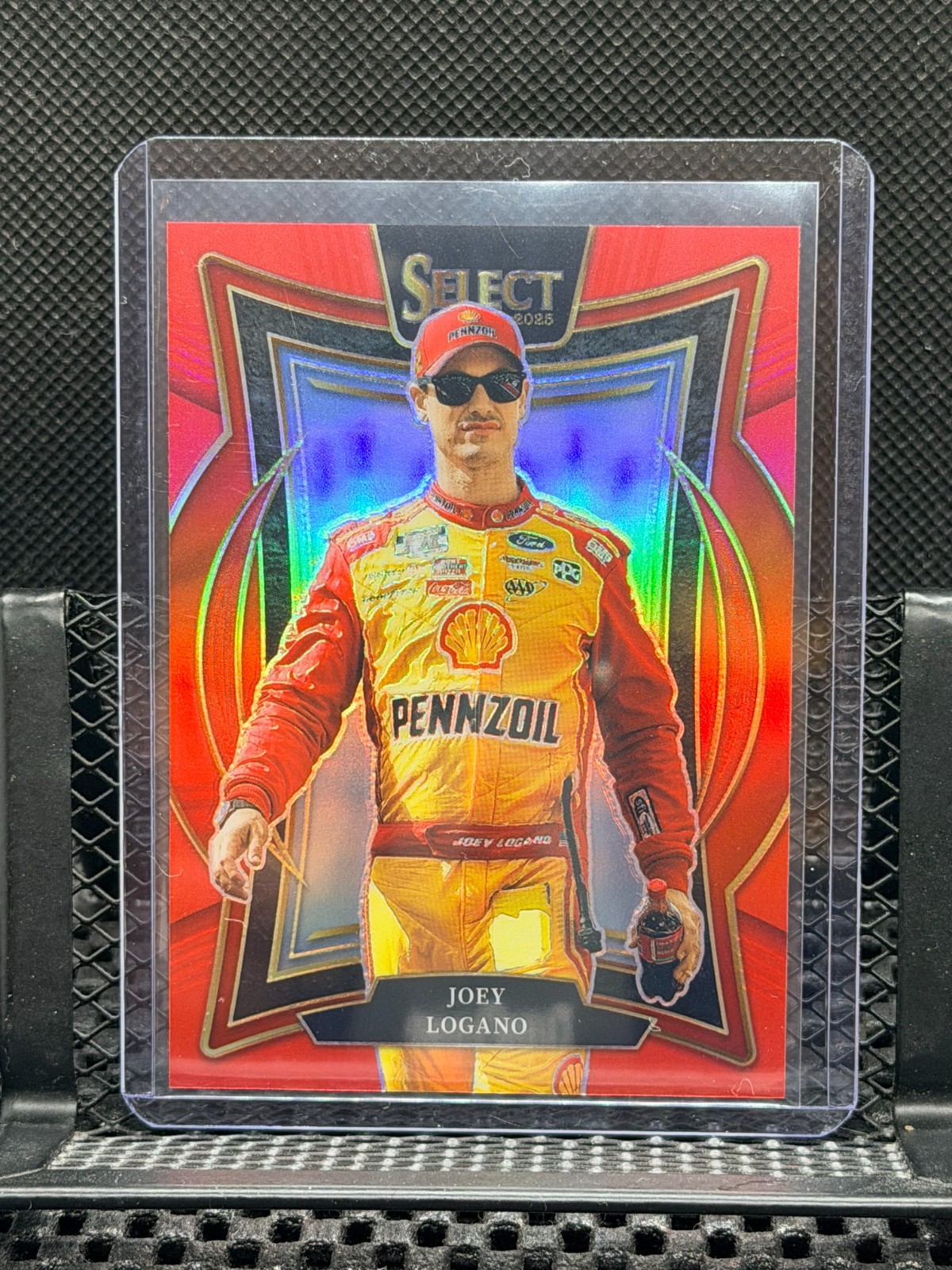 Joey Logano 2025 Select Racing – Red Prizm #16/125 # 39 Grandstand