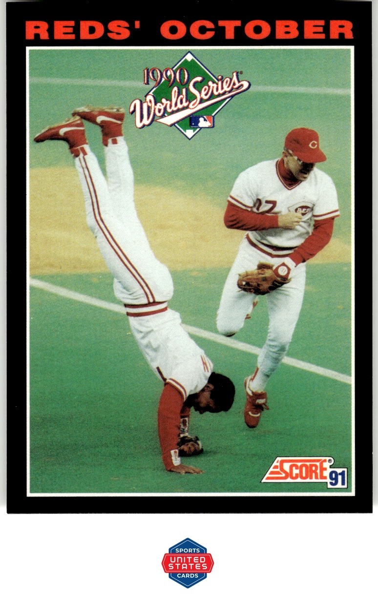 1991 Score #795 Barry Larkin / Chris Sabo WS
