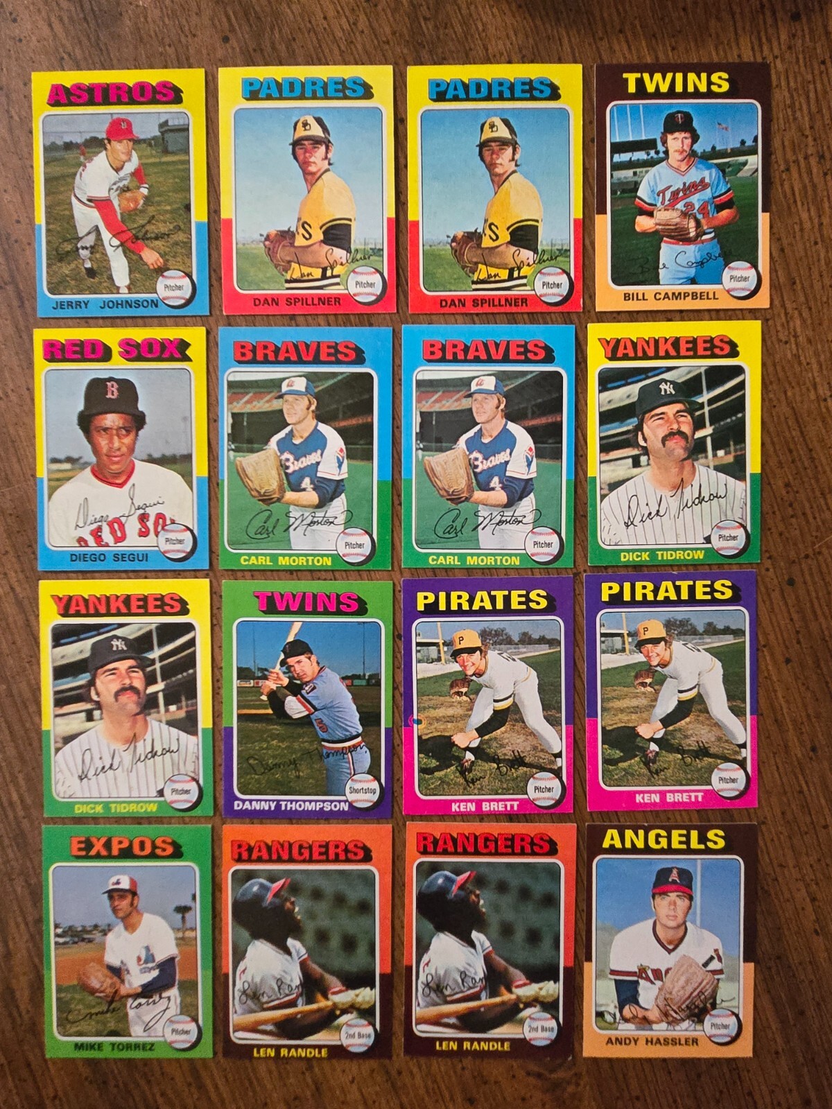 1975 TOPPS MINI BASEBALL YOU PICK #8 – #658 ****FREESHIPPING