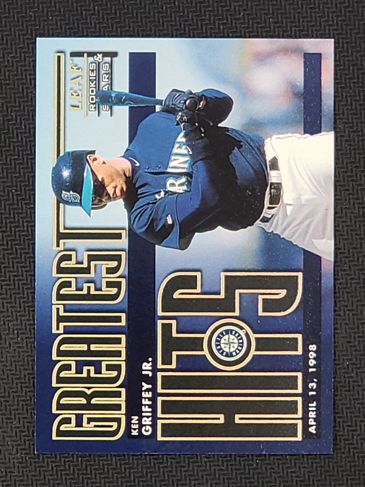 Ken Griffey Jr. 1998 Leaf Rookies & Stars GREATEST HITS # /2500