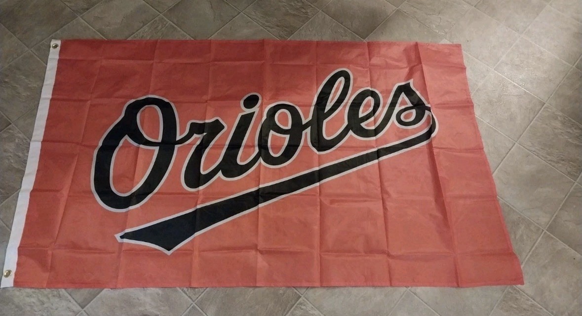 2025 Baltimore Orioles Flag MLB Baseball Staduim Giveaway 5/28/25 Brand New