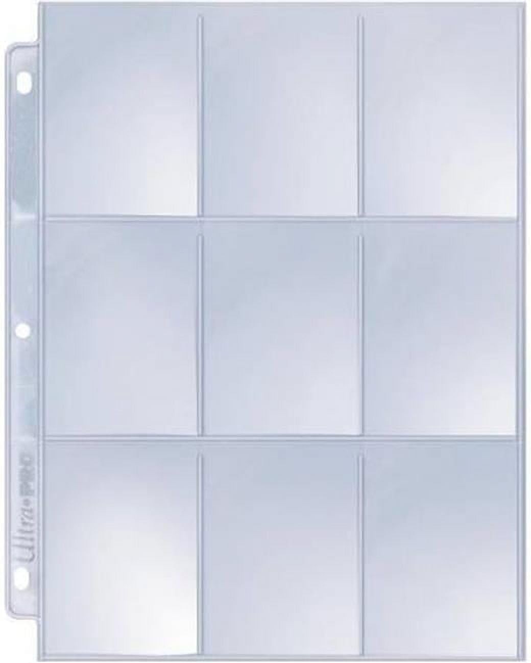 25-Count Silver Series Nine-Pocket Page Protectors for Card Collectors