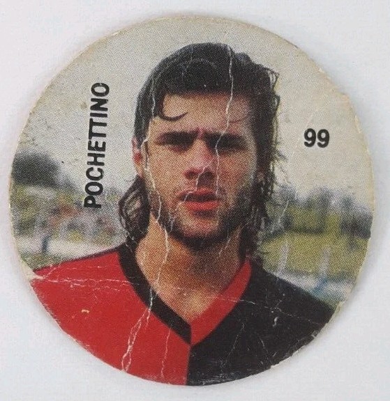 1993 Cromy Argentina Mauricio Pochettino True Rookie Disc #99 USA Soccer Team