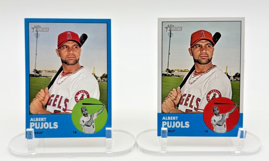 2012 Topps Heritage COMPLETE SET 1-500 + COMPLETE 57 Card Variation Set