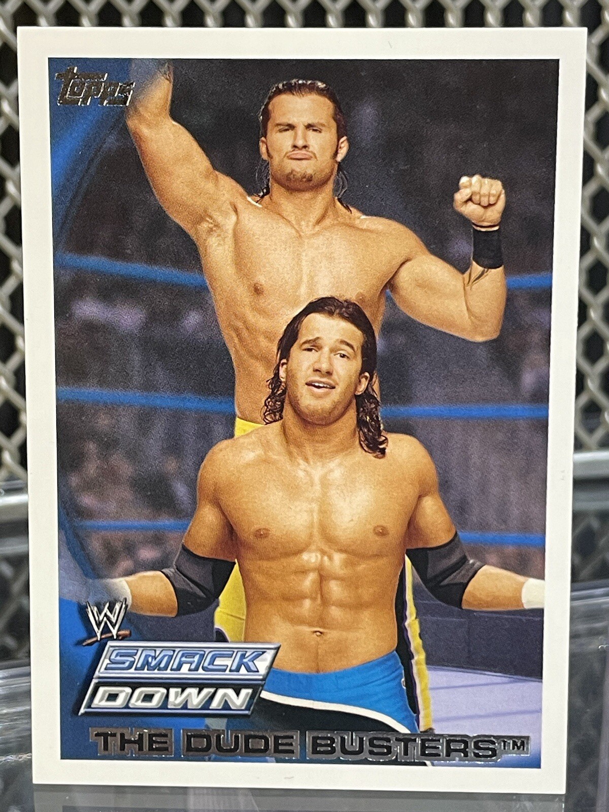 2010 Topps WWE Dude Busters Wrestling Card #75 Caylen Croft & Trent AEW OVW FCW