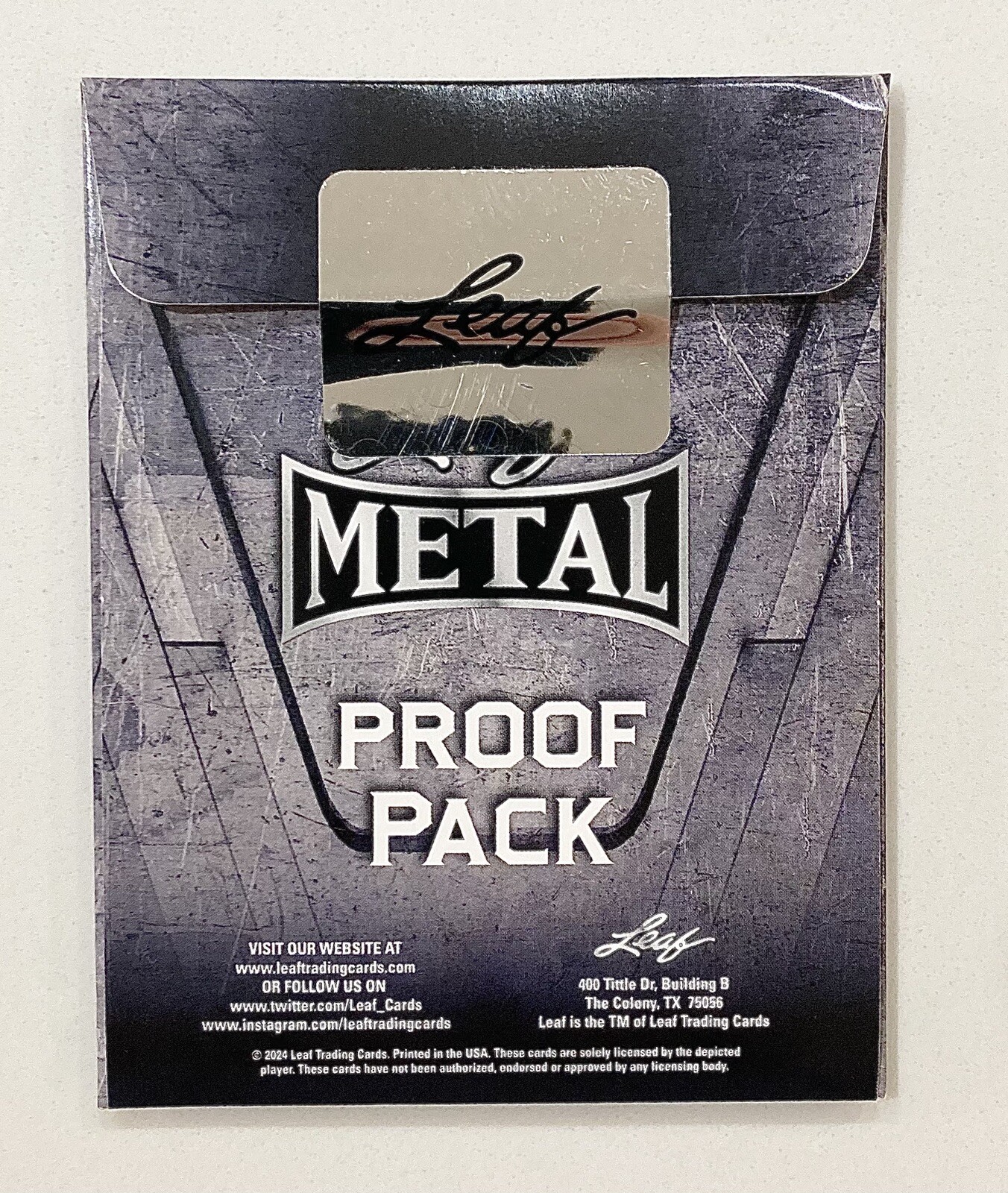 2024 Leaf Metal Proof Pack Multi-Sport – One 1/1 Proof Per Pack