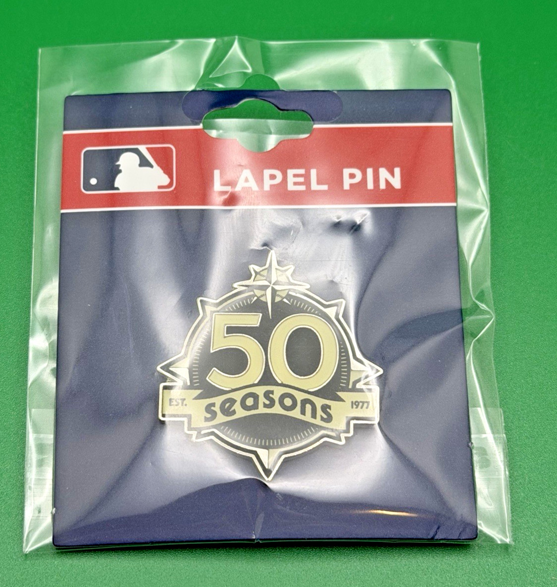 Seattle Mariners – 50 Seasons Anniversary Pin – Steelheads Edition – 2026 NEW
