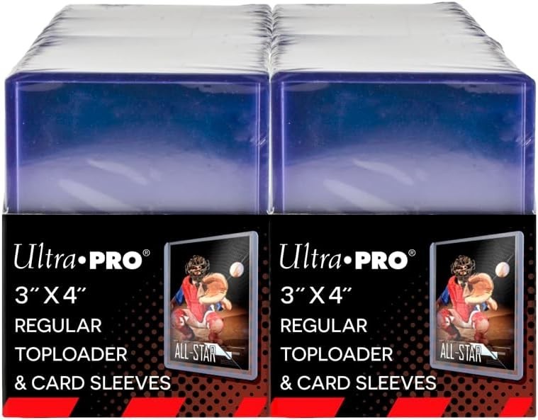 3″ x 4″ Clear Regular Toploaders for Cards with Card Sleeves Bundle Standard …