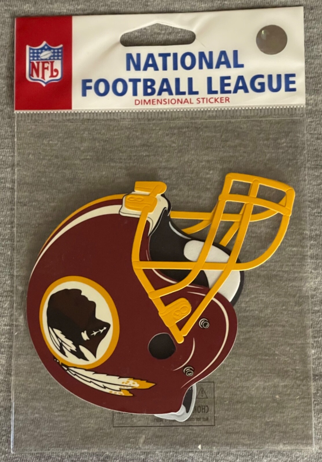Licensed NFL 3D Scrapbook Stickers Helmets Uniforms Patches Most Football Teams