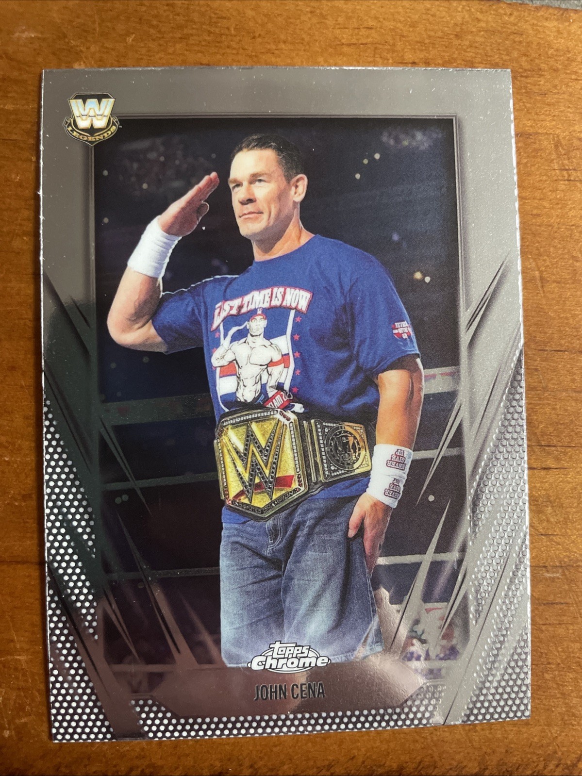 2026 Topps Chrome WWE Legends John Cena #2 Base Card