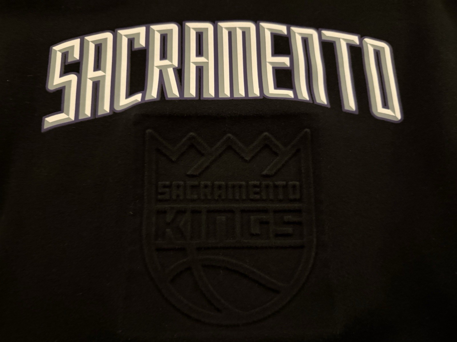 Authmade Sacramento Kings Pullover Sweater Size XL