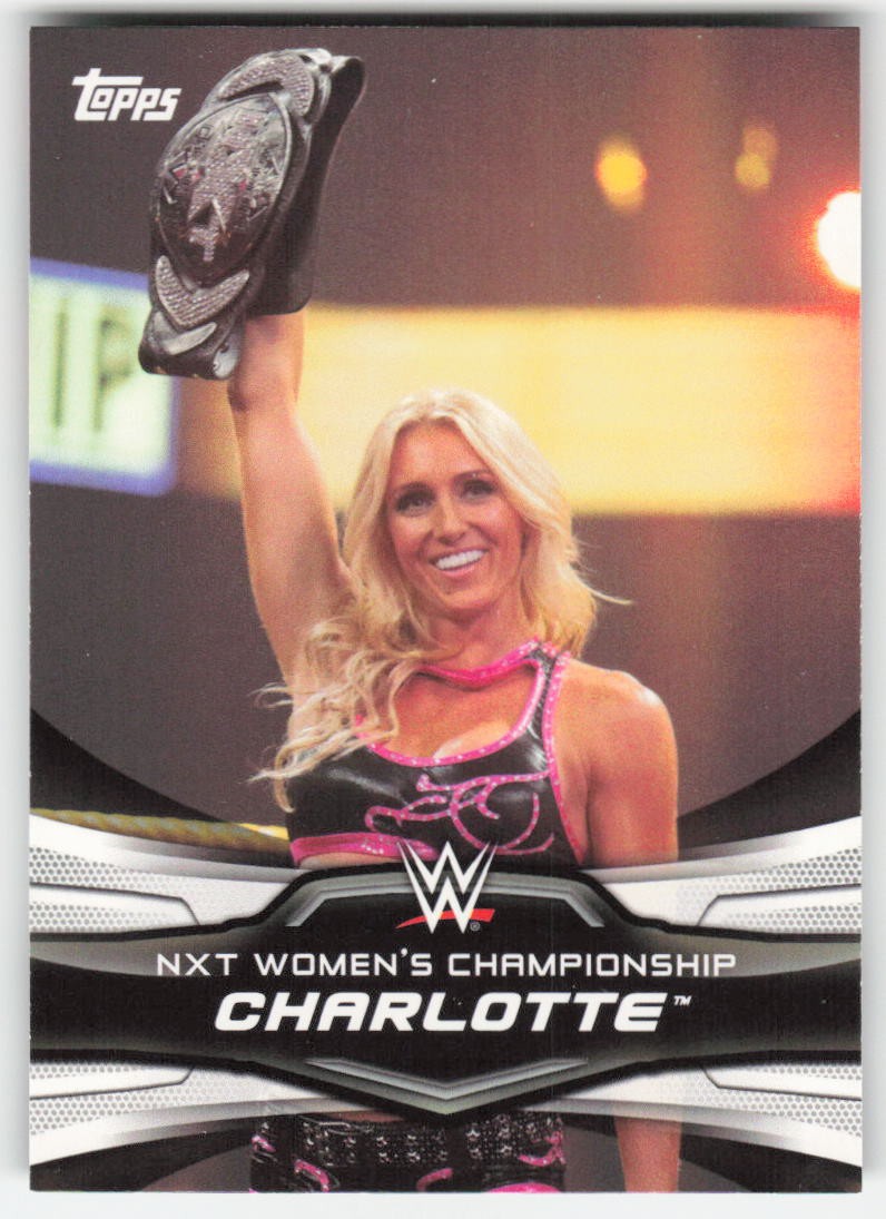 2016 Topps WWE Divas Revolution Historic Women’s Champions Charlotte #8