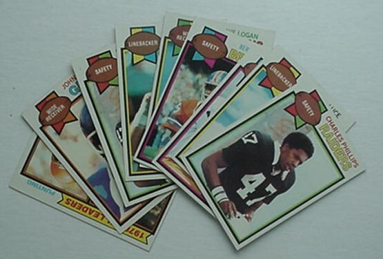 1979 TOPPS FOOTBALL CARD SINGLES (265-528)***38¢ EACH / $2.50 MINIMUM***