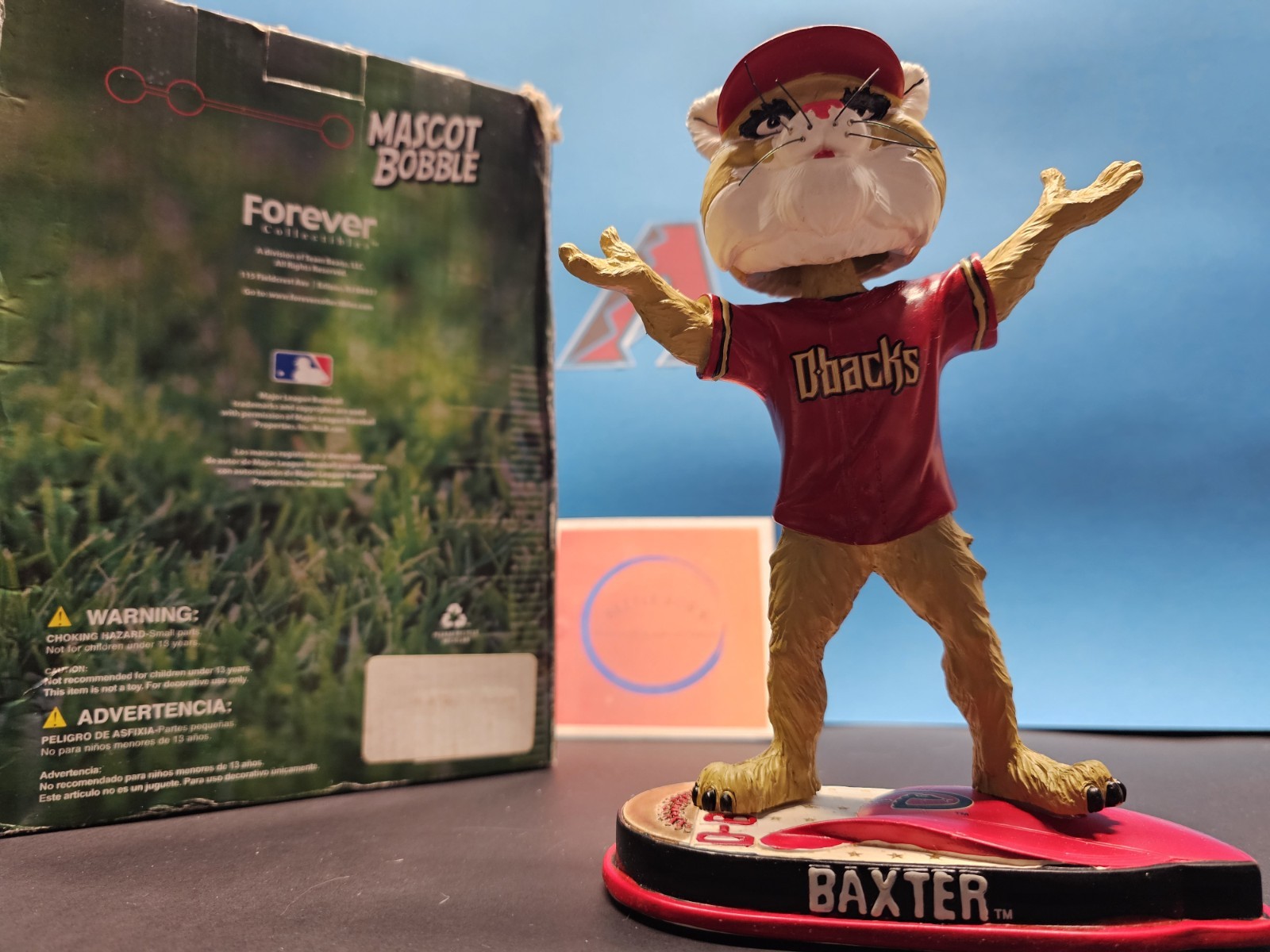 Baxter Arizona Diamondbacks MLB 2010 Mascot FOCO Bobblehead