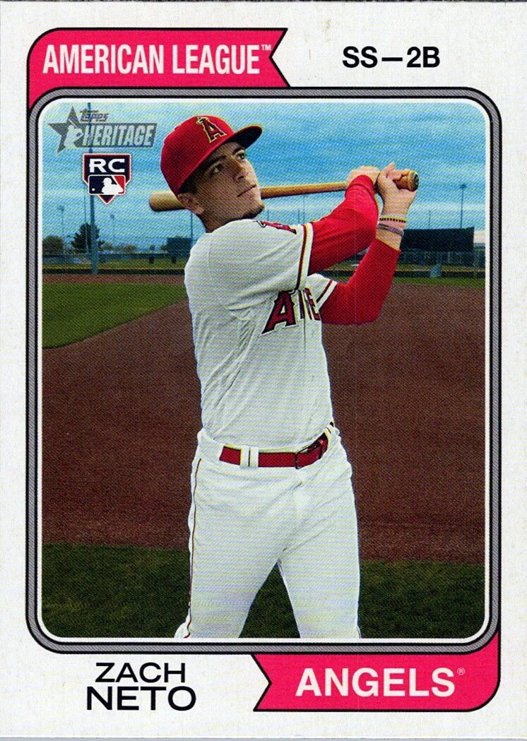 2023 Topps Heritage High Number Set 501-700 (Volpe-Busch-Neto RC)