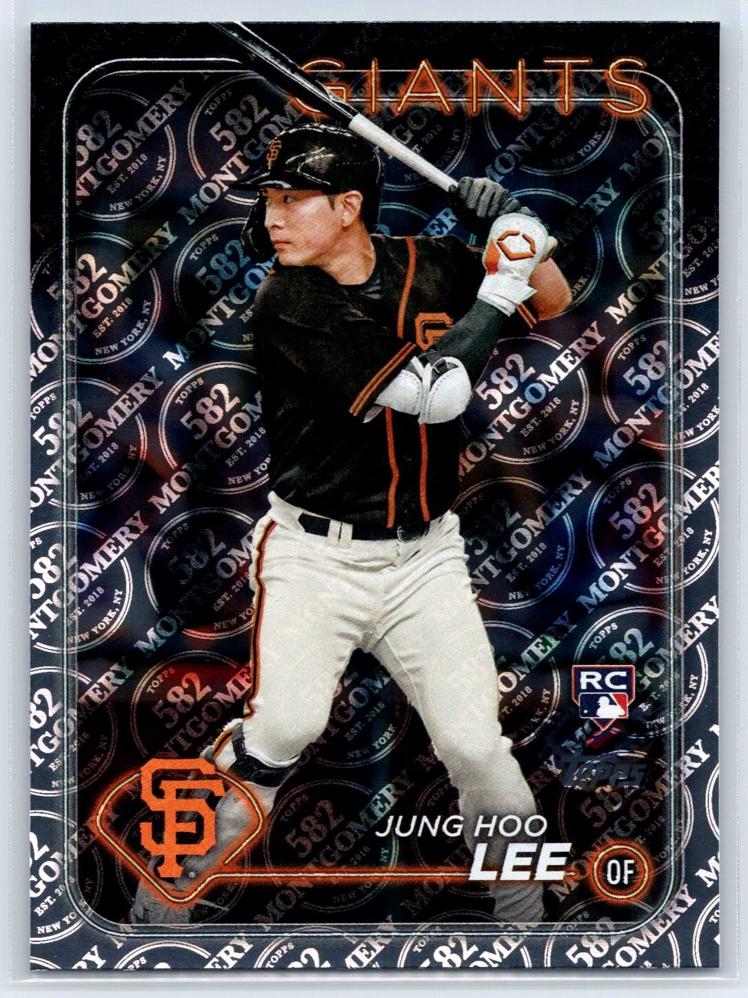 2024 Topps Jung Hoo Lee Rookie 582 Montgomery Club Parallel RC #691