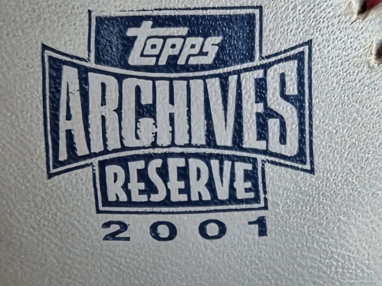 ElRoy Face Signed OML Baseball TOPPS ARCHIVES RESERVE 2001 CERT