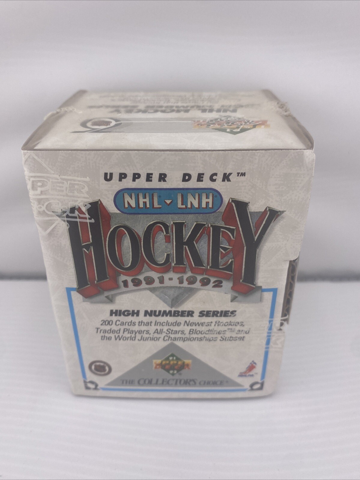 1991-92 Upper Deck High Series Factory Sealed Set #501-700 C