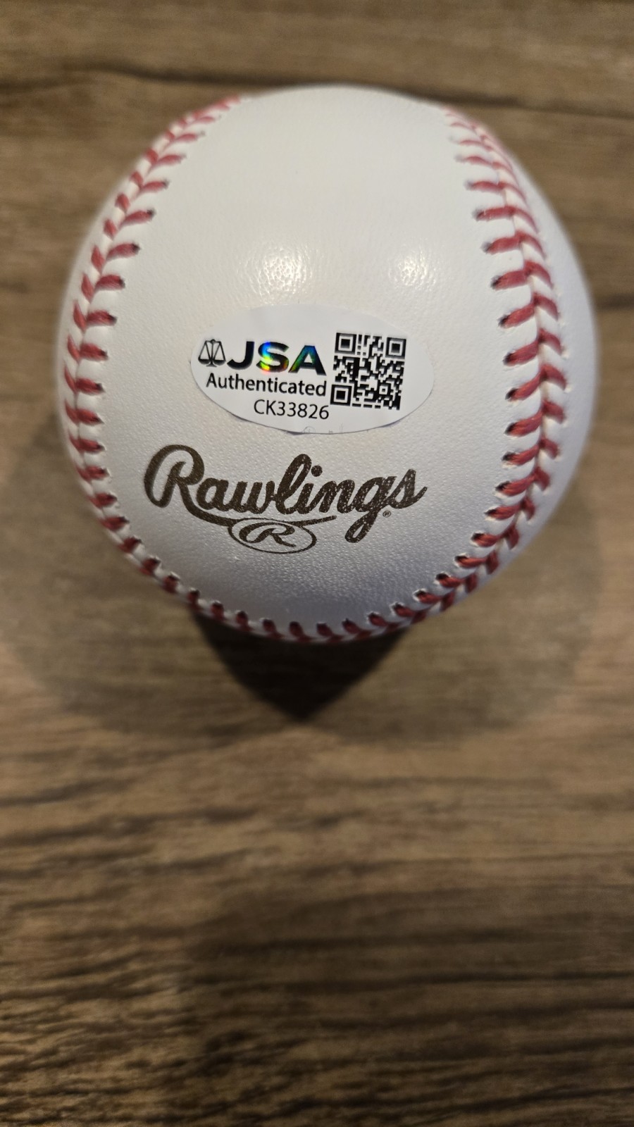 Aroldis Chapman Signed Autographed 2016 WS Baseball JSA COA