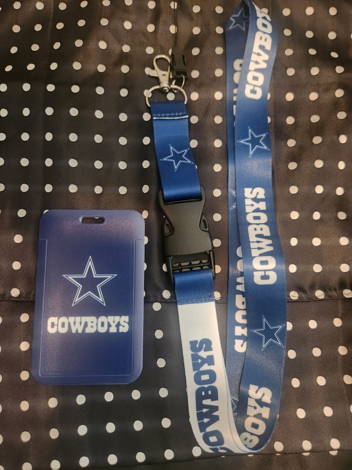 Dallas Cowboys NFL Lanyard Keychain & ID Holder