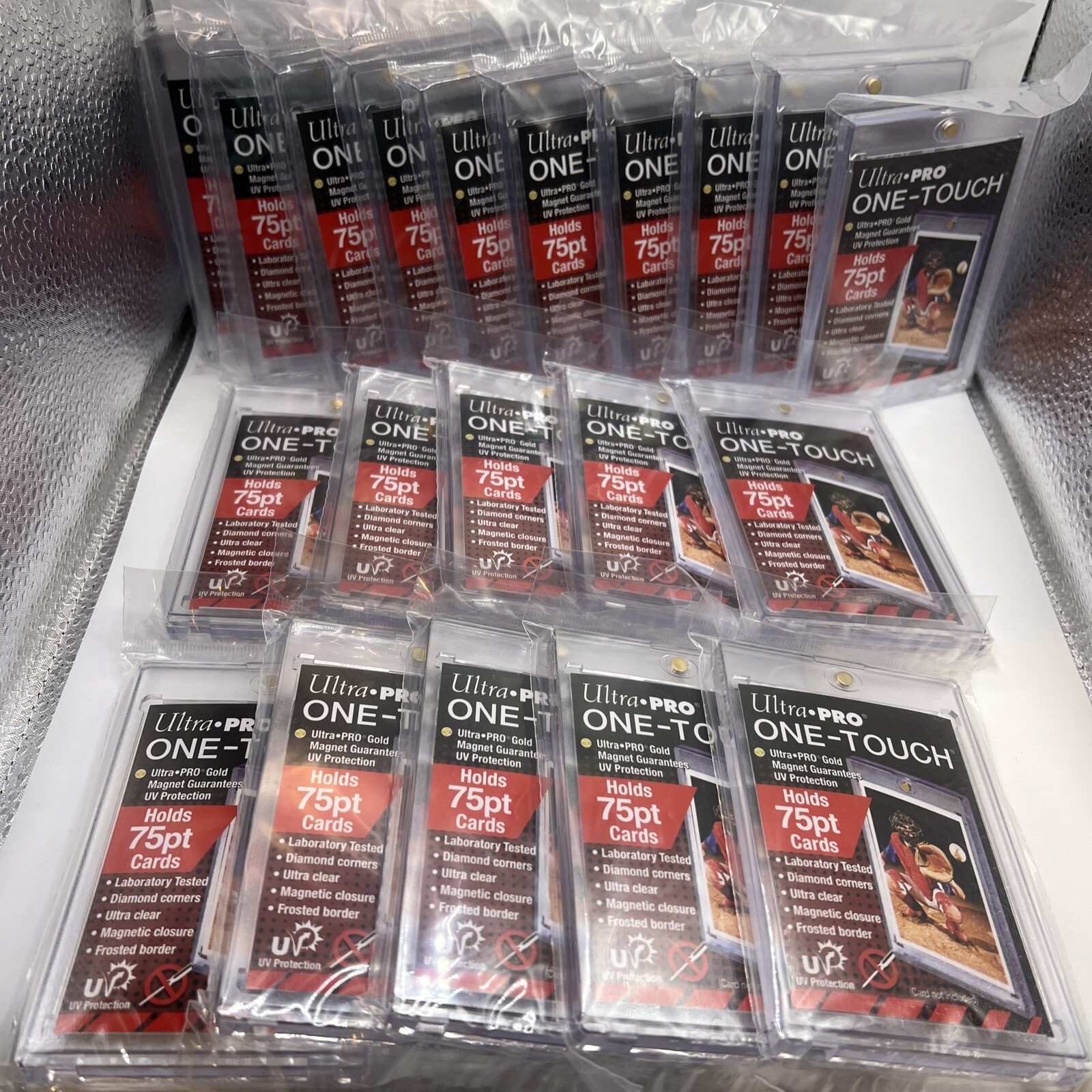 Ultra Pro One-Touch 75pt Point Magnetic Card Holder – LOT of 20