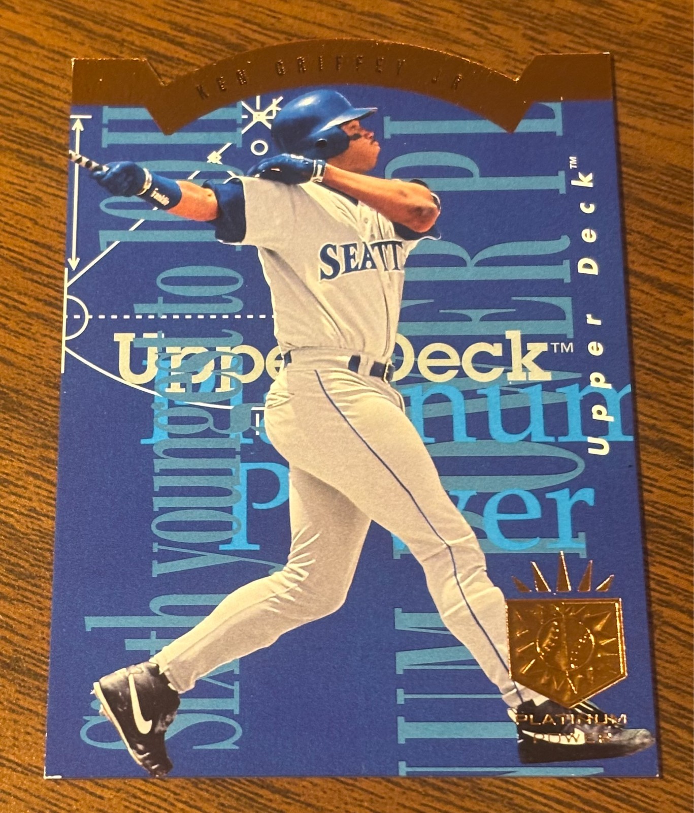 Ken Griffey Jr. 1993 SP Platinum Power #PP9 Die Cut insert Seattle Mariners HOF